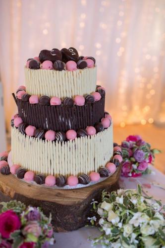 Chocolate Wedding Cake - Thorpeness Country Club