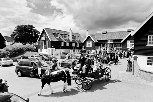 Wedding party in black and white - Thorpeness Country Club