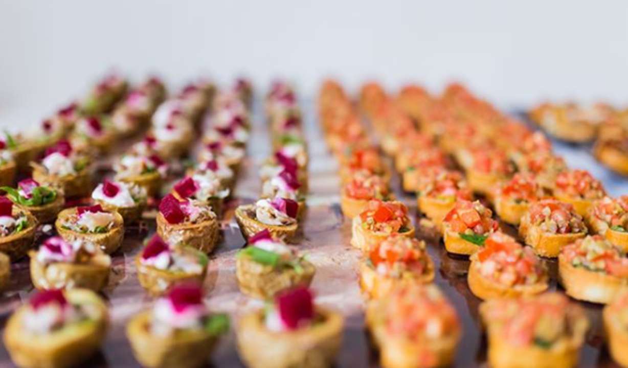 Thorpeness Country Club, canapes